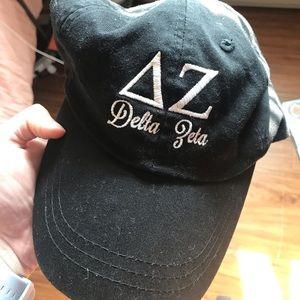 Black Delta Zeta Hat